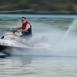 Jet skiing in Kashmir
